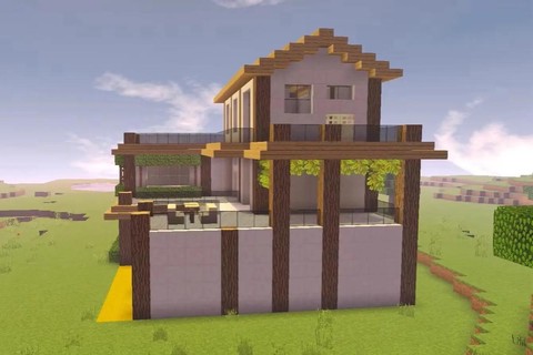 我的世界的别墅怎么做[图2]